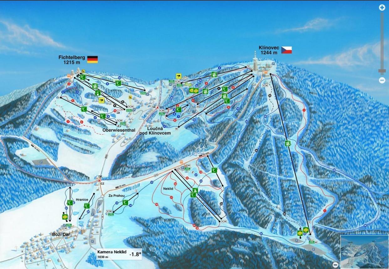 Ski Berg Klinovec Loučná pod Klínovcem Eksteriør bilde